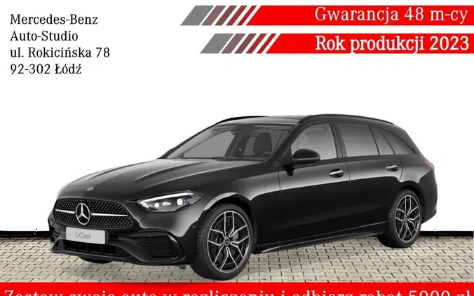 samochody osobowe Mercedes-Benz Klasa C cena 253000 przebieg: 5, rok produkcji 2023 z Łódź